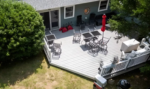 Full deck project management image showing support from Deck Builders Kerikeri and Deck Builders Paihia